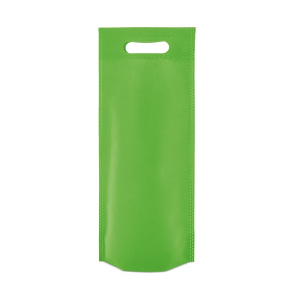 Bolsas de tela para botellas color verde