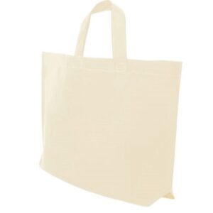 Bolsa de tela grande con fuelles