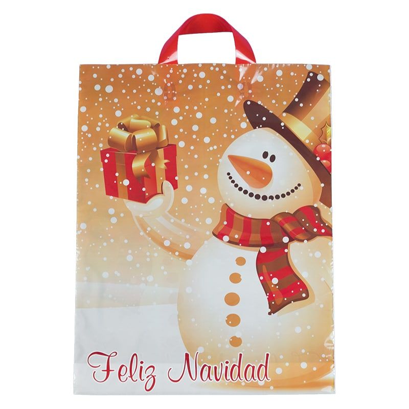 Bolsa de navidad 100% algodón personalizable para los regalos de Navidad -  2 tamaños - Precios mini