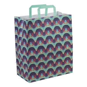 Bola de papel con ondas