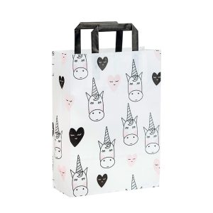 Bolsa de papel unicornio