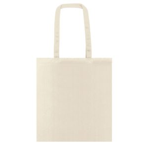 Bolsa de algodón orgánico asas largas