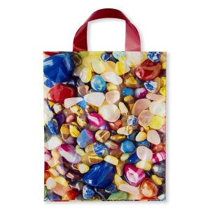 Bolsa estampado piedras