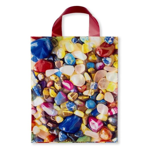 Bolsa estampado piedras