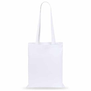 Bolsa algodón blanca
