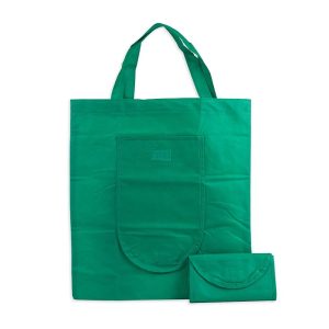 Bolsa plegable verde