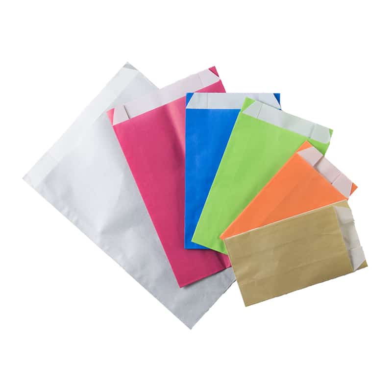Sobres de papel para regalo de colores •