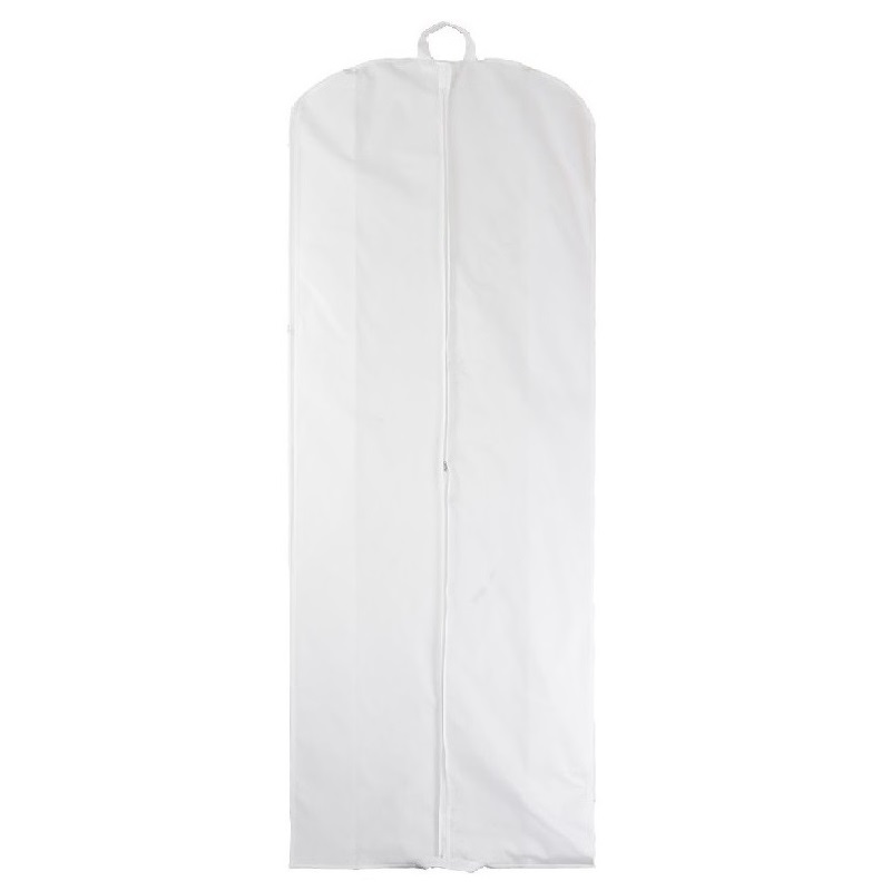 Fundas para bolsa de traje de novia, 2 piezas, ligera, transparente, con  cremallera, transpirable, protector de maleta a prueba de prueba para