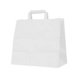 Bolsa de papel blanco