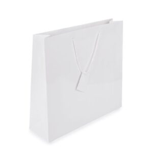 Bolsa de lujo blanca