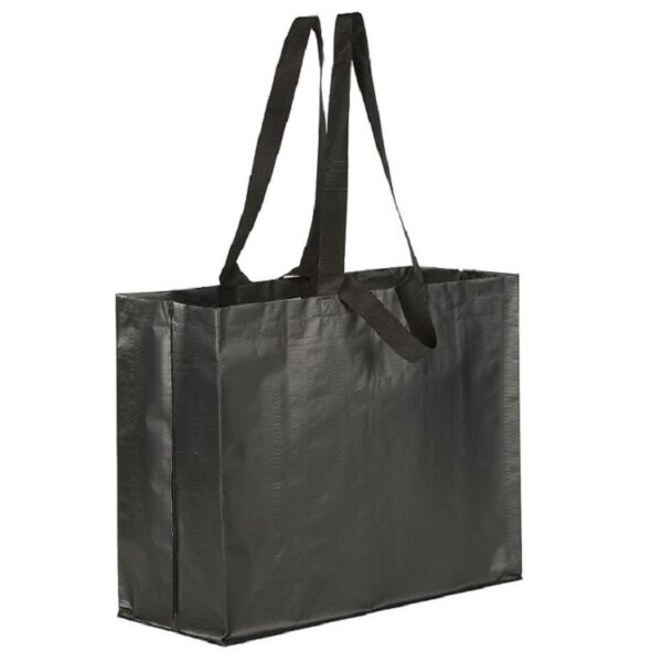 Bolsa de rafia negra