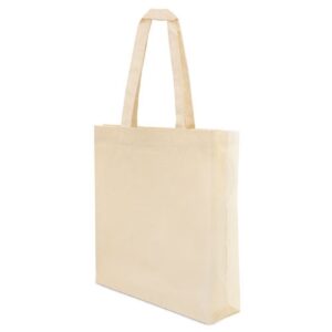 Bolsa con bolsillo blanca
