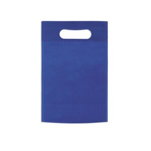 Bolsas non woven botella de vino pequeña 375 ml color azul royal