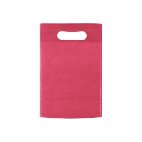 Bolsas non woven botella de vino pequeña 375 ml color fucsia