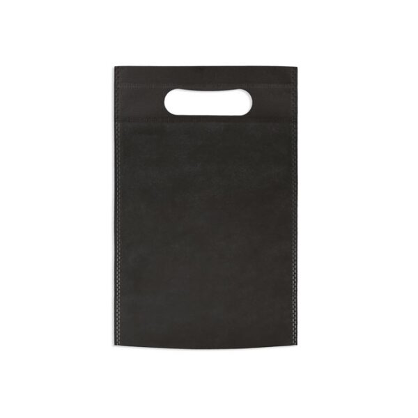 Bolsas non woven botella de vino pequeña 375 ml color negro
